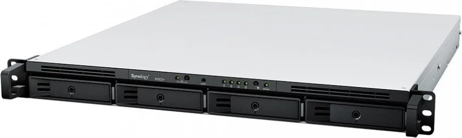 Serwer Synology Synology Serwer NAS RS822RP+ V1500B 4x0HDD 2GB 4x1GbE USB3.2.1 3Y 2xPSU 1U