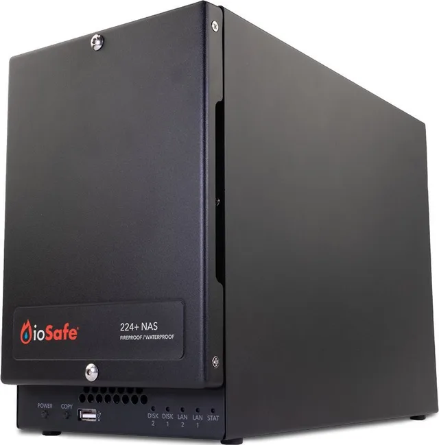 Serwer plików ioSafe IoSafe 224+ NAS HDD Diskless, 2YR hardware warranty, EU+UK
