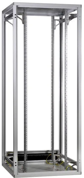 EFB 48,3cm 19Zoll Serverschrank PRO MODULAR 42HE 800X1000 RAL 7035 Grau IP20 ohne Tueren und Seitenwaende