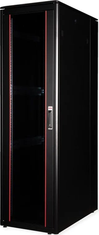Szafa Roline ROLINE Netzwerkschrank Pro 48,26cm 19Zoll 42 HE 600x1000 BxT Glast�r schwarz