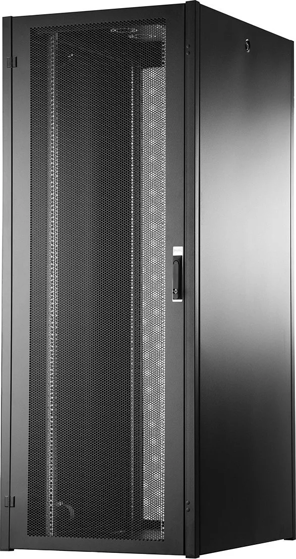 Szafa Digitus Szafa sieciowa stojąca Hyper Pro 19" 42U rack 800x1000, drzwi przód perforacja, czarny, 1000kg