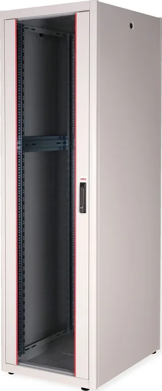 Szafa Roline ROLINE Netzwerkschrank Basic 48,26cm 19Zoll 42 HE 600x800 BxT Glast�r grau
