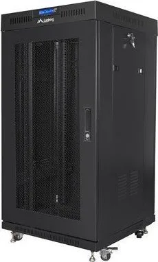 Szafa Lanberg Szafa stojšca 19 cali 22U 600x600 drzwi perforowane LCD (Flat pack) V2 czarna
