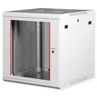 ROLINE 19 Szafa ścienna Basic Plus 12U, 600x600 BxT szara