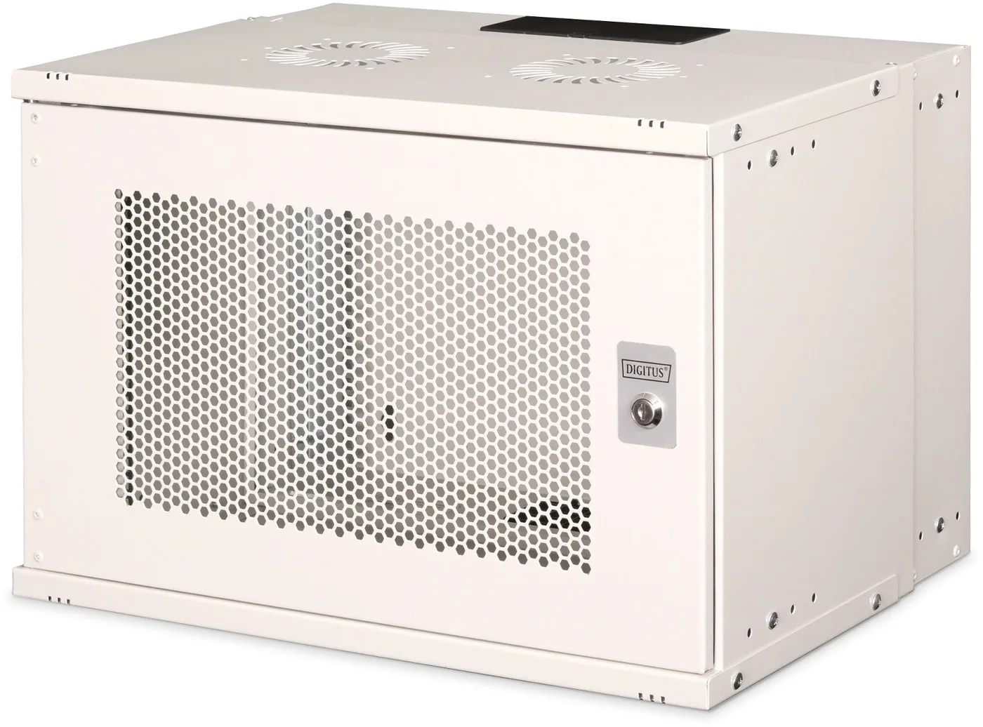 Rack Digitus DN-49208 SOHO perforated door Grey