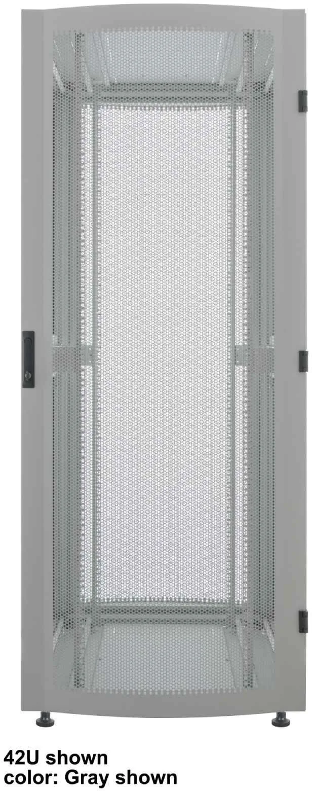INTELLINET 48,3 cm 19 Zoll Serverschrank Premium Line 36 HE 1767x800x1000mm HxBxT Flatpack Traglast 2000kg schwarz