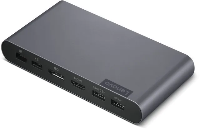 Terminal sieciowy Lenovo Lenovo USB-C Universal Business Dock Przewodowa 2 x USB 3.2 Gen 2 (3.1 Gen 2) Type-C Szary