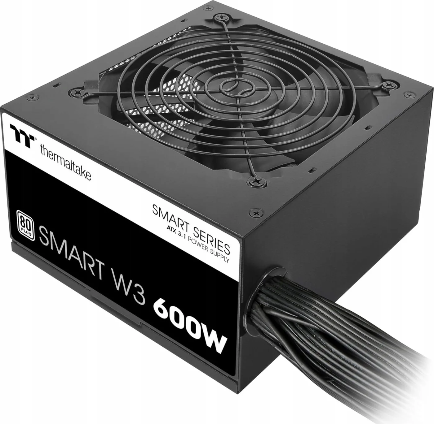 Zasilacz serwerowy Thermaltake Netzteil Thermaltake Smart W3 600W ATX3.1 80+ Black retail