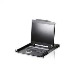 Konsola KVM ATEN CL1000N, 19 LCD, VGA, PS/2, układ brytyjski