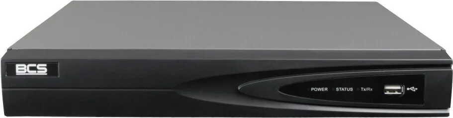 Rejestrator IP BCS-V-NVR1601-A-4KE(2) 16 kanałowy, 1 dyskowy, 8 Mpx.