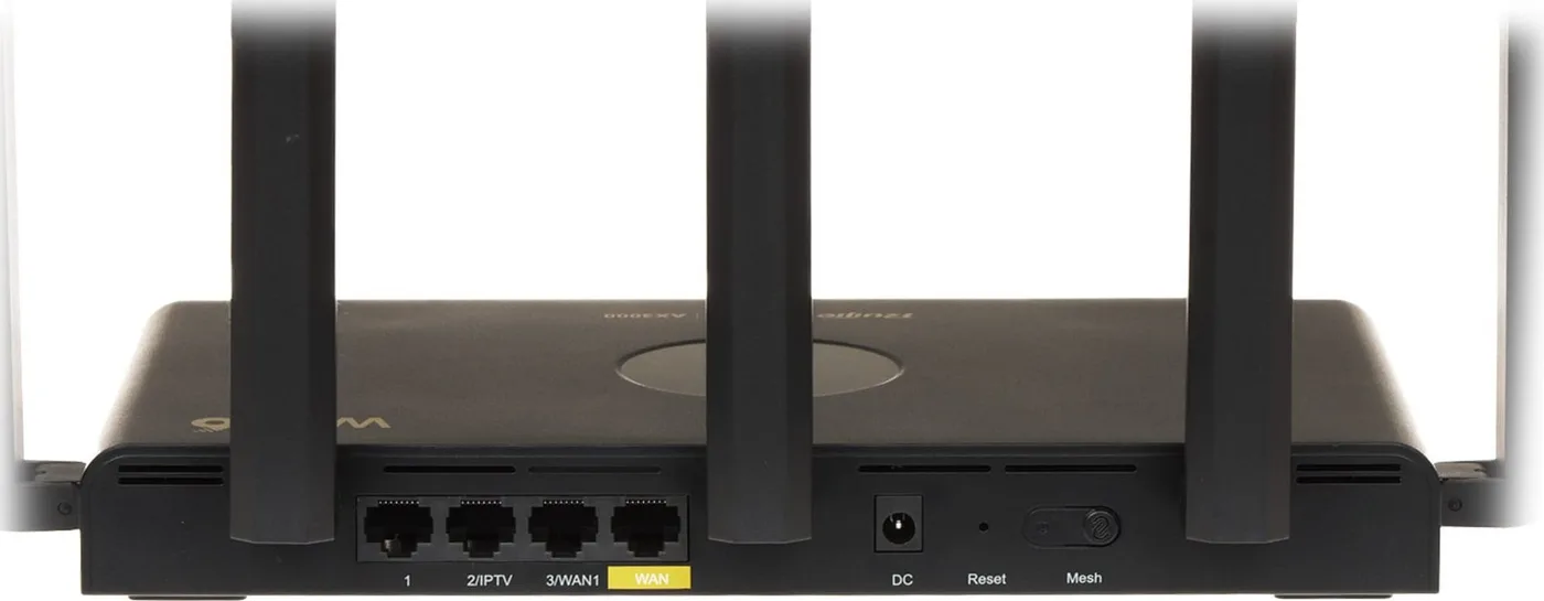 Router RUIJIE ROUTER RG-EW3000GXPRO Wi-Fi 6, 2.4&nbspGHz, 5&nbspGHz 574&nbspMb/s + 2402&nbspMb/s REYEE