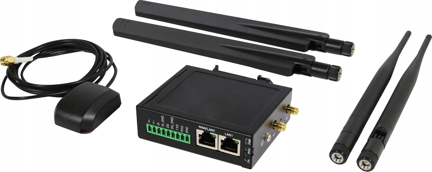 Router Allnet ALLNET ALL-RUT22GW Compact Industrial 4G LTE Cellular Router 4G LTE GPS WiFi
