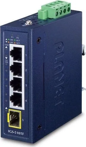 Switch Planet IP30 Compact size 4-Port