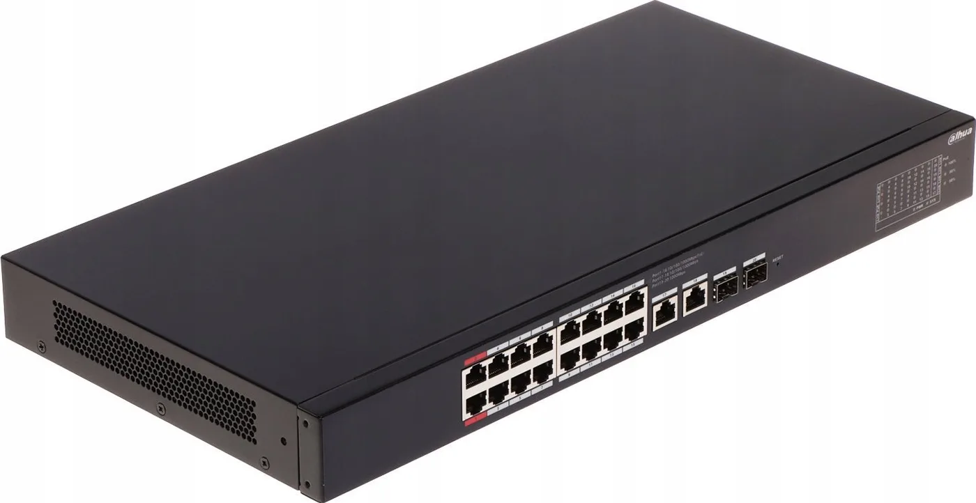 Switch Dahua Technology SWITCH POE CS4220-16GT-240 16-PORTOWY SFP DAHUA