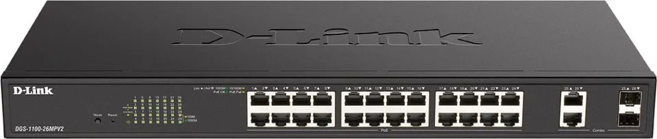 Switch D-Link DGS-1100-26MPV2