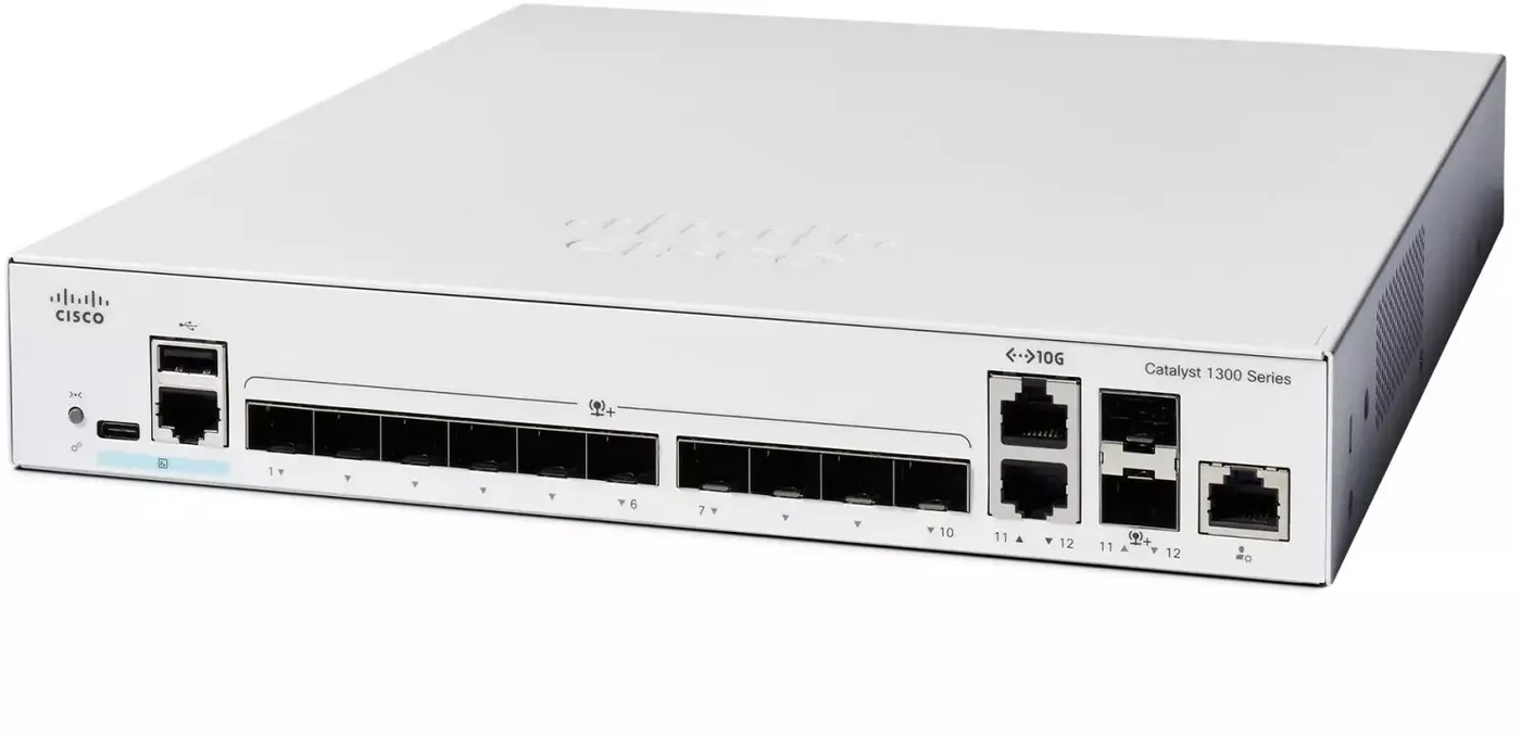 Switch Cisco Cisco Przelacznik Catalyst 1300 12-port SFP+2x10GE Shared