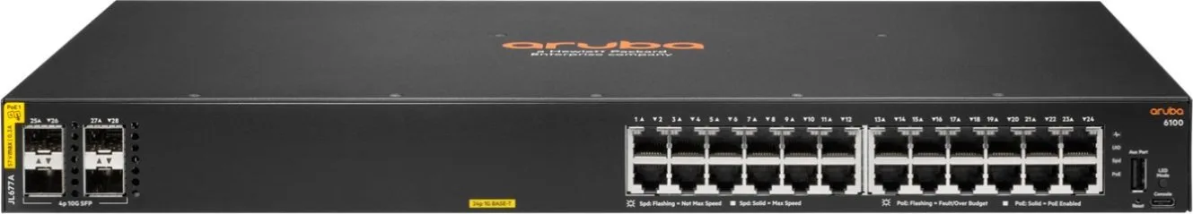 Switch HP Aruba CX 6100 24G (JL677A)