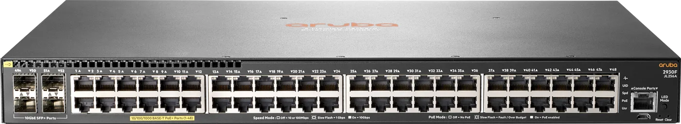 Switch HP Aruba 2930F 48G (JL254A)