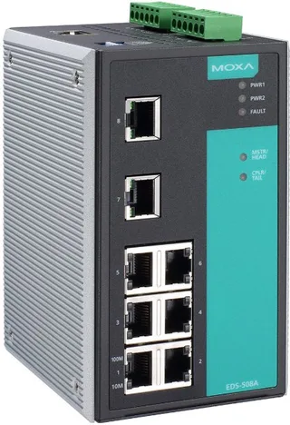Switch Moxa EDS-505A-MM-ST