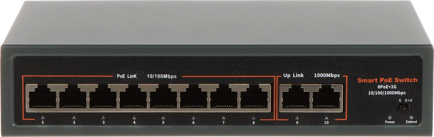 Switch APTI SWITCH POE APTI-POE0802G-120W-ECO 8-PORTOWY