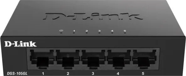 Switch D-Link D-LINK 5 prievadų Layer2 Gigabit šviesos jungiklis be IGMP