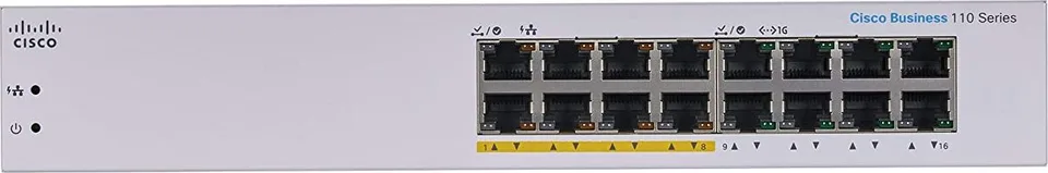 Switch Cisco CBS110-16PP-EU