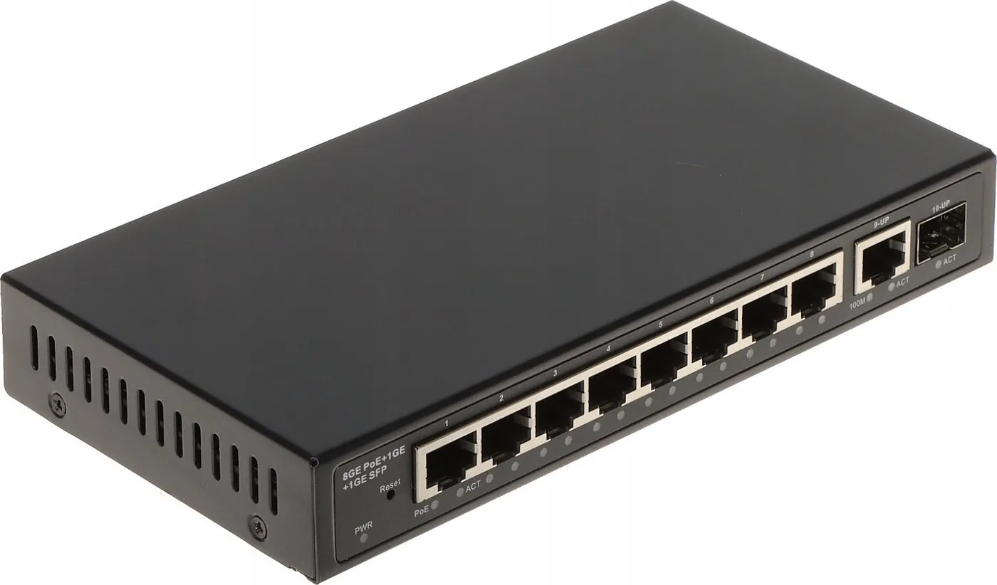 Switch SWITCH POE GTX-ALM1-9-81SFP 8-PORTOWY SFP