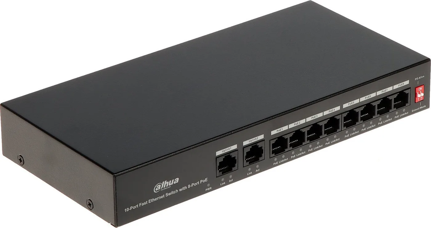 Switch Dahua Technology PFS3010-8ET-96-V2