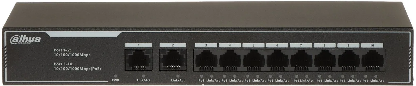 Switch Dahua Technology SG1010LP