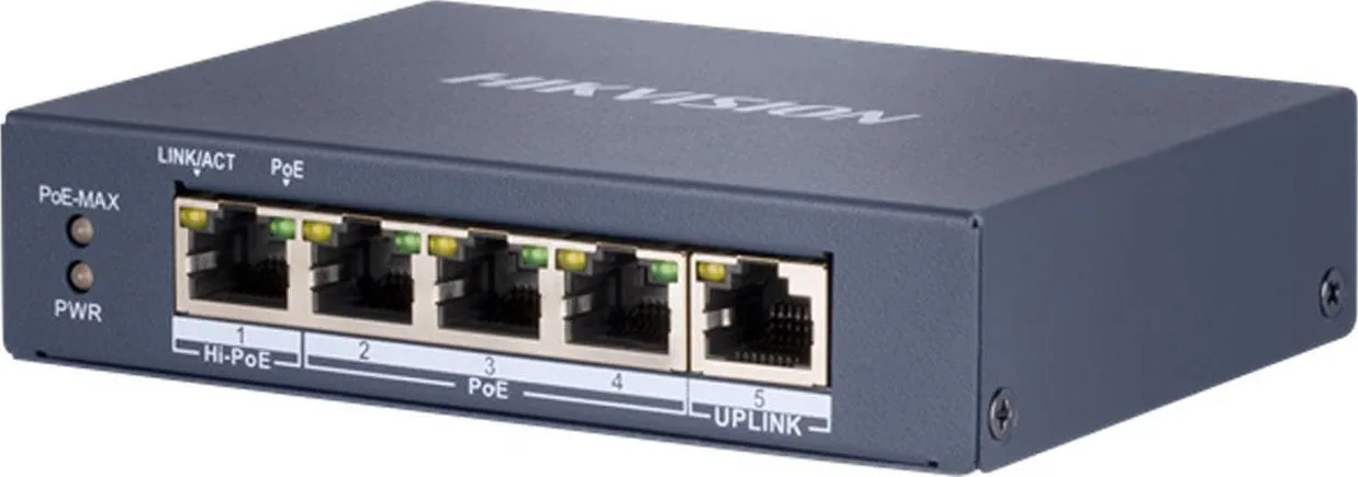 Switch Hikvision DS-3E0505HP-E