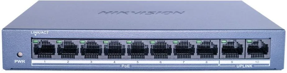 Switch Hikvision SWITCH POE DS-XS0110-P 8-PORTOWY Hikvision