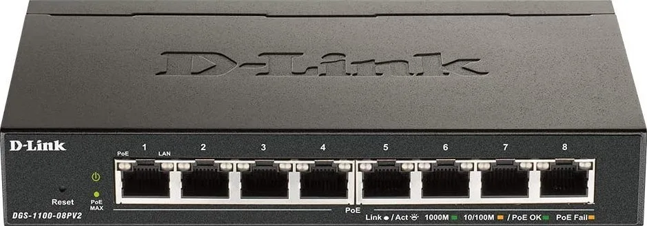 Switch D-Link DGS-1100-08PV2