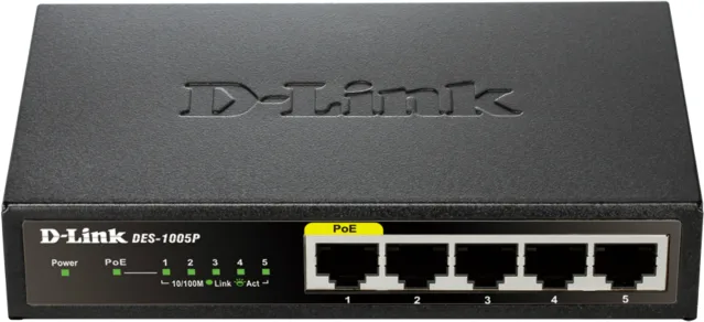 Switch D-Link DES-1005P