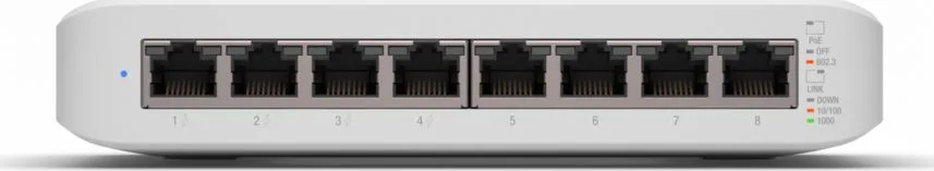 Switch Ubiquiti UniFi Lite 8 (USW-LITE-8-POE)