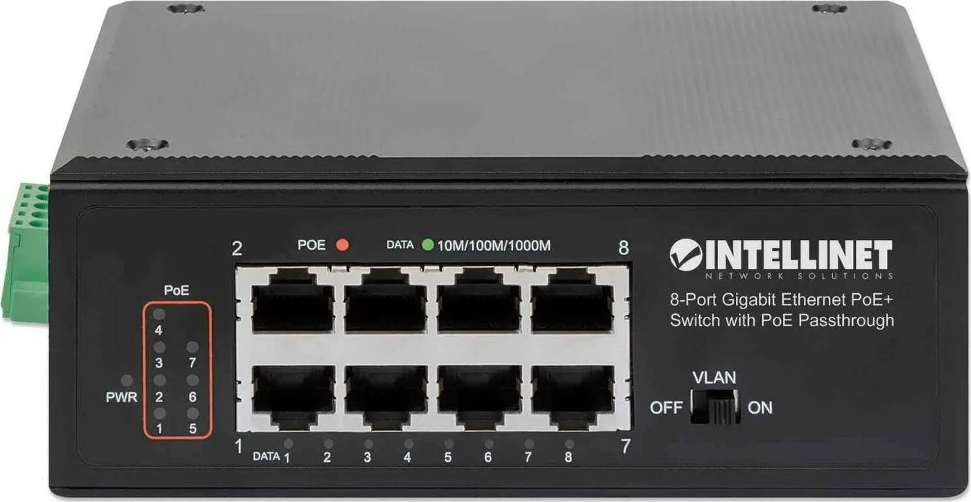 Switch Intellinet Network Solutions Railmount Gigabit (561624)
