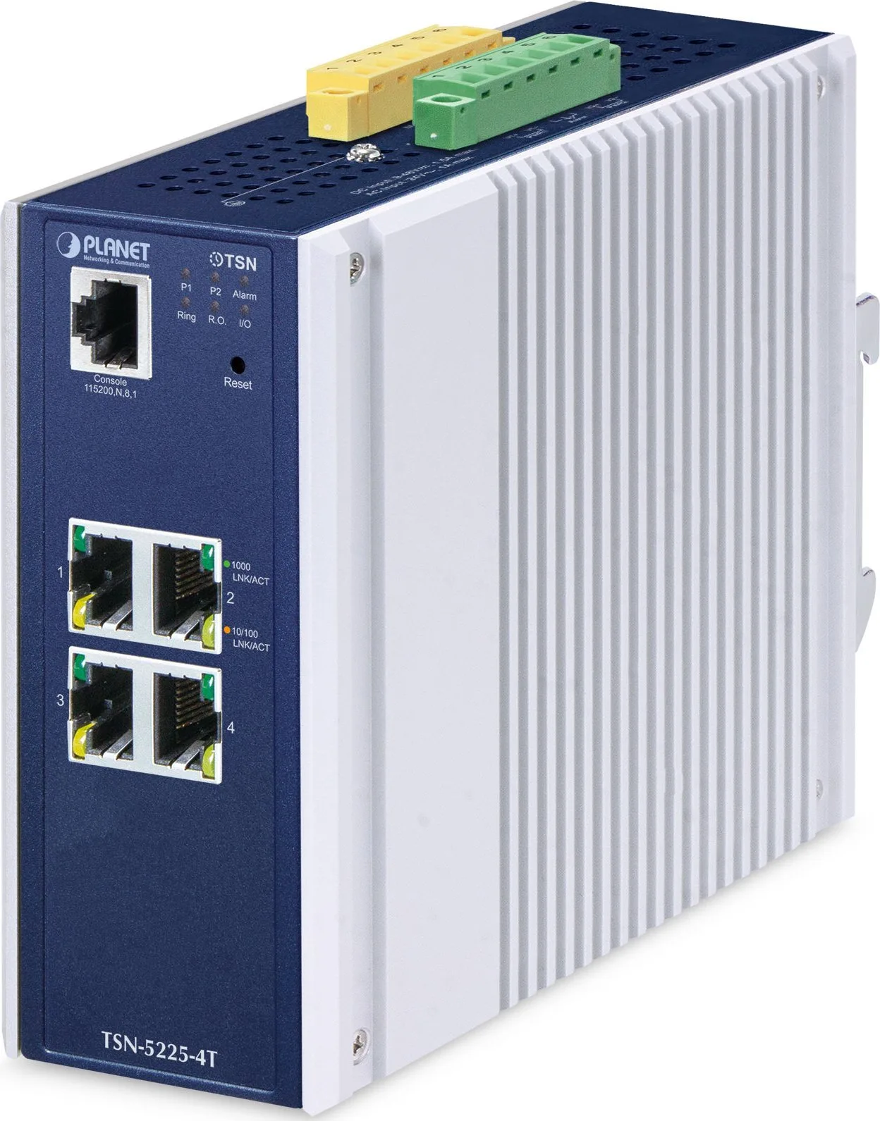 Planet Industrial L2+ 4-Port  Managed TSN Ethernet Switch TS