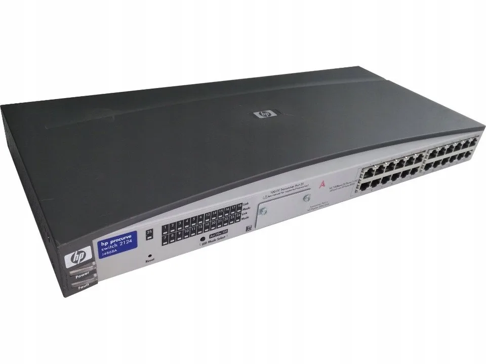 ProCurve V2124 switch L2 24X10/100 1x100Base-FX Rack 19'' J4868A