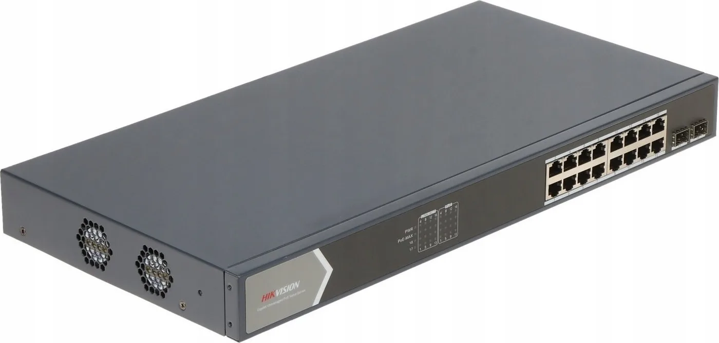 Switch Hikvision SWITCH POE DS-3E1518P-SI 16-PORTOWY SFP Hikvision