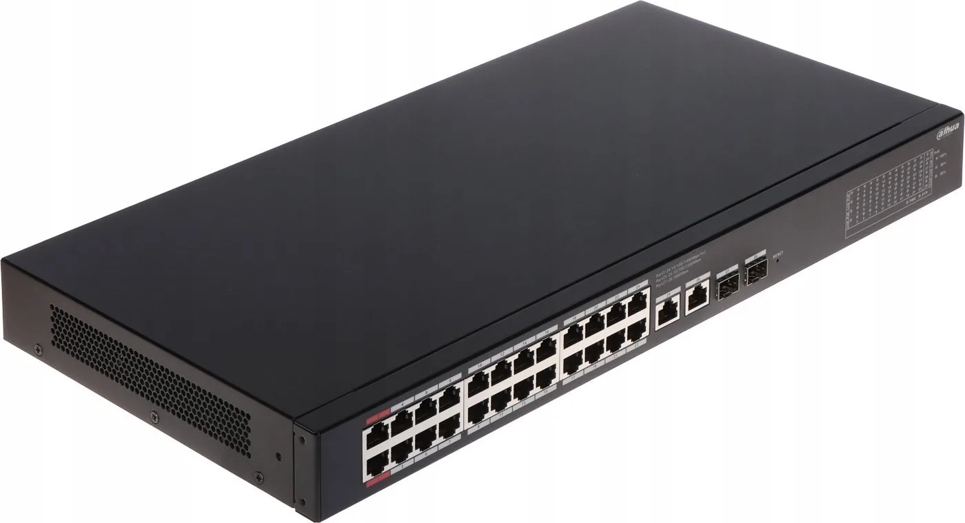 Switch Dahua Technology SWITCH POE CS4228-24GT-240 24-PORTOWY SFP DAHUA