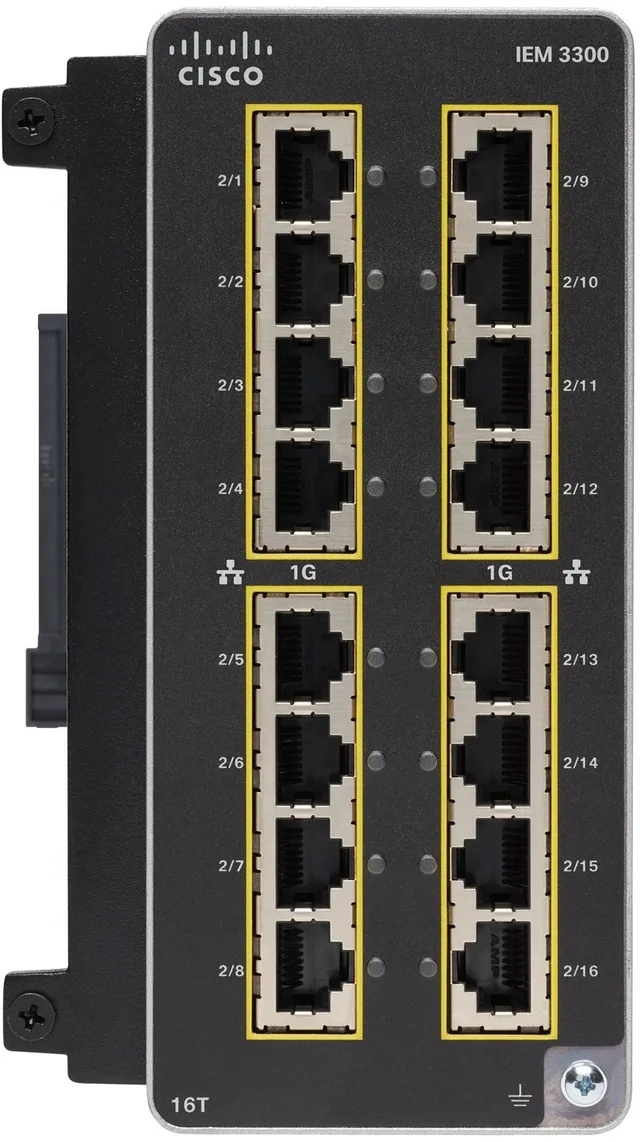 Switch Cisco Cisco Catalyst - Erweiterungsmodul - Gigabit Ethernet (PoE+) x 16