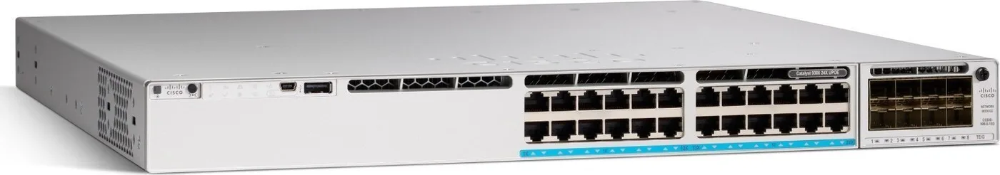 Switch Cisco CATALYST 9300 24-PORT MGIG AND - C9300-24UX-E