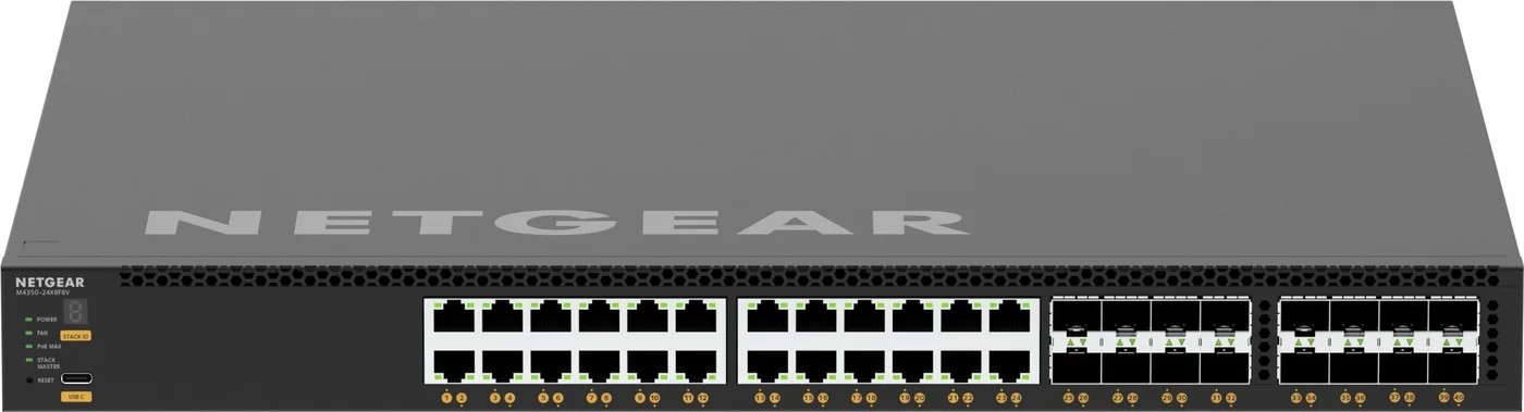 Switch NETGEAR Przełšcznik Switch XSM4340V 24x10GE PoE++ 8xSFP28