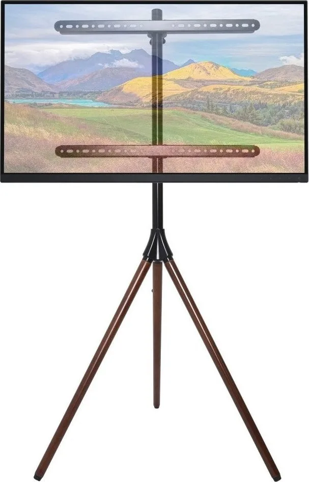 Techly Techly Stojak Podłogowy Tripod TV LCD/LED 32-65 Cali 35kg Drewno