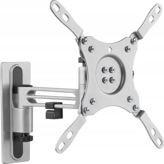 Deltaco Deltaco ARM-0266, Screws, 15 kg, 33 cm (13"), 109.2 cm (43"), 200 x 200 mm, Silver