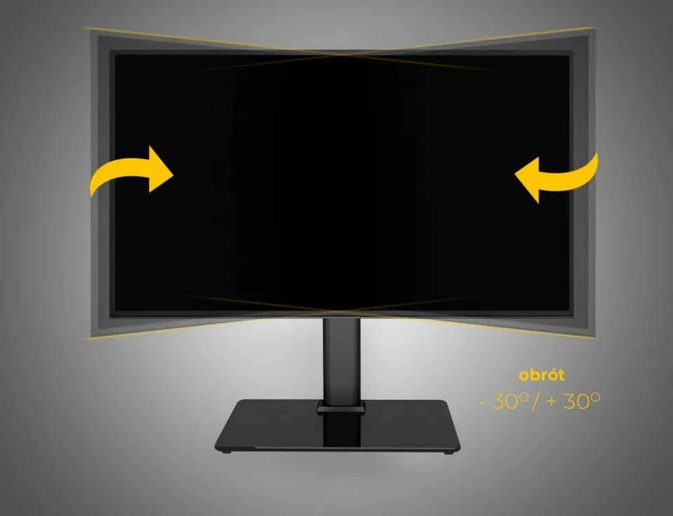 VETOUSON Obrotowy naszafkowy stojak TV stopa do telewizora 25-48" GT-09