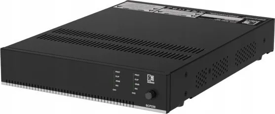 Audac AUDAC SCP230 Kompaktowy dwukanałowy wzmacniacz mocy 2 x 300 W (4 Ohm) / 600 W (70/100 V)