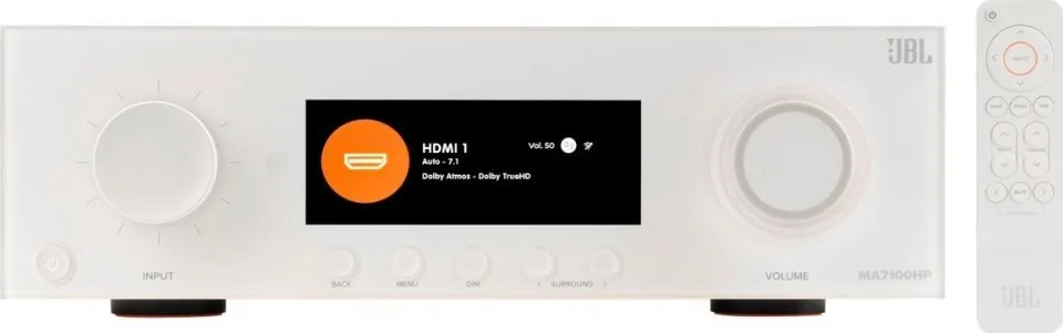 JBL JBL MA7100HP AMPLITUNER KINA DOMOWEGO SIECIOWY 7.2 125 W 8K Wi-Fi Bluetooth Dolby Atmos