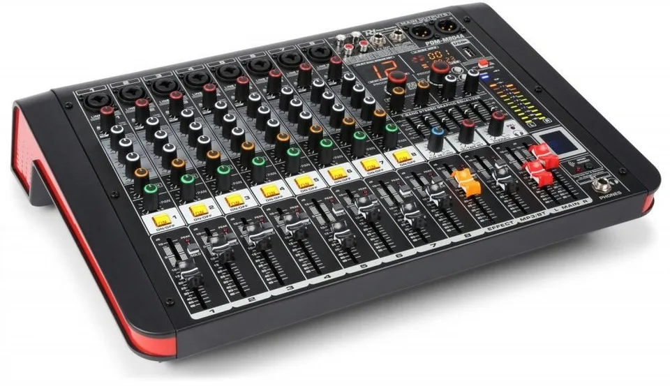 Powermikser 8- kanałowy PDM-M804A Power Dynamics one size