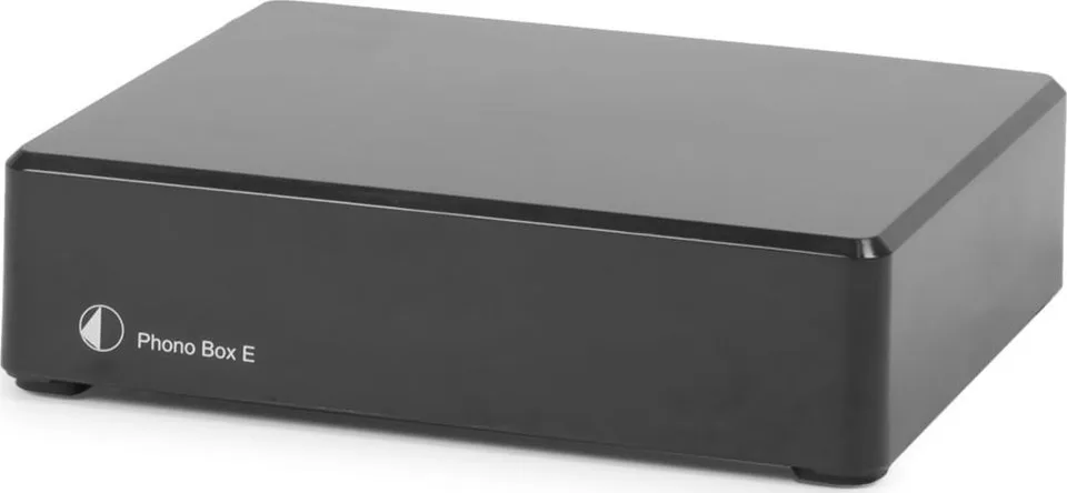 Pro-Ject Audio Systems Przedwzmacniacz gramofonowy Phono Box E black