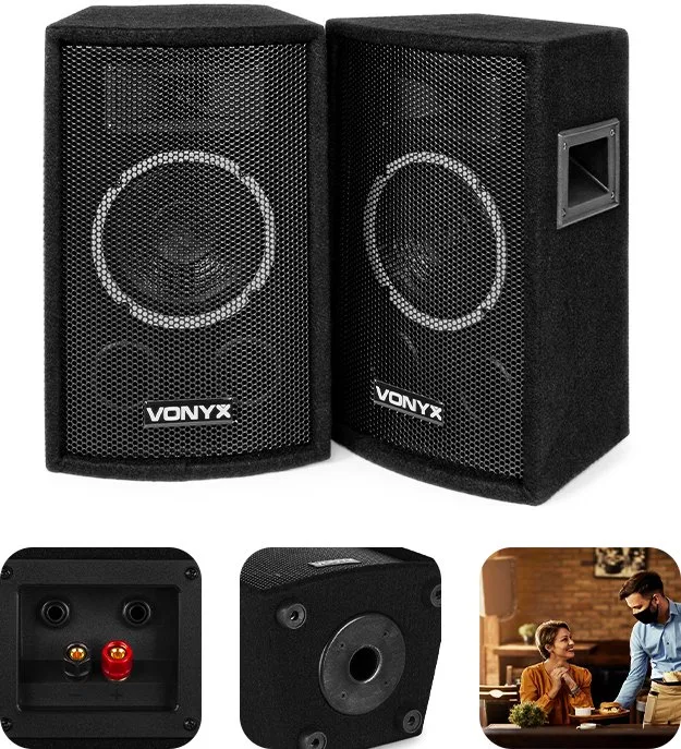 Zestaw kolumn pasywnych 6'' 250W Vonyx SL6 one size